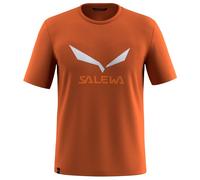 Salewa - Solidlogo Dry T-Shirt - Maglia funzionale 50 - L rosso