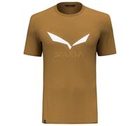 Salewa - Solidlogo Dry T-Shirt - Maglia funzionale 52 - XL marrone