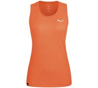 Salewa *Sporty Dry W S/S - top - donna I46 D40 Orange/White woman Dry'ton