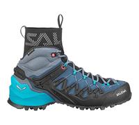 Salewa Stivali da trekking e trekking da donna WS Mountain Trainer Mid Gore-TEX, Blu Nero 959, 37 EU