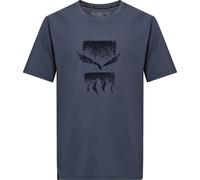 Salewa - T-shirt da arrampicata in cotone tecnico leggero - Eagle 3Cime T-Shirt M Java Blue per Uomo in Cotone - Taglia M