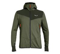 Salewa Agner Hybrid Pl/Dst - giacca softshell - uomo 48 Dark Green/Black/Red man Durastretch,Polarlite