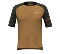 Salewa Vento AM - maglia MTB - uomo 46 Brown man Tencel/Lyocell,Lana Merino