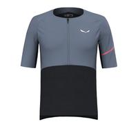 Salewa Vento AM - maglia MTB - uomo 48 Blue/Black man Tencel/Lyocell,Lana Merino