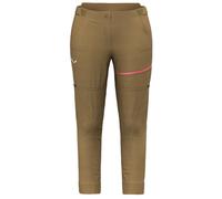 Salewa Vento Hemp/Dst 2 in 1 W - pantalone MTB - donna I40 D34 Brown woman Recycled Polyester,Canapa