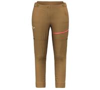 Salewa Pantaloni MTB donna Vento Hemp/Dst 2 in 1 – Poliestere riciclato, canapa – Marrone dorado 46