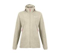 Salewa W Nuvolo - felpa in pile - donna I48 D42 Beige/Red woman Polarlite
