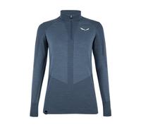 Salewa Zebru Responsive Long Sleeve Base Layer Blu L Donna