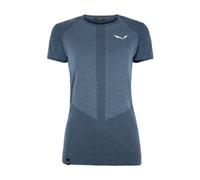 Salewa W Zebru Responsive S/S - T-shirt alpinismo - donna Blue I48 D42
