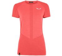 Salewa W Zebru Responsive S/S - T-shirt alpinismo - donna I48 D42 Red woman Alipne Merino Responsive,Wool