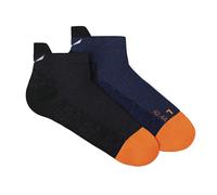 Salewa Wildfire Am/Hemp M - calzini corti - uomo 42/44 Black/Blue unisex Canapa,Lana Merino
