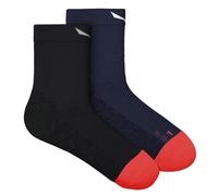 Salewa Wildfire Am/Hemp W - calzini corti - donna 39/41 Black/Blue woman Canapa,Lana Merino