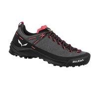 Salewa Wildfire Canvas W - scarpe trekking - donna 8 UK Dark Grey/Red/Black woman Ortholite,Cotone Organico/Biologico,Salewa Committed,Kevlar,Pomoca,Canapa