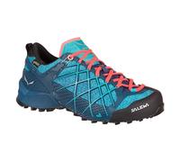 Salewa Wildfire Gore-Tex Scarpe da Avvicinamento da Donna, Blu, 7.5