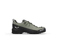 Salewa Wildfire Leather 2 GTX W - scarpe da trekking - donna 8 UK Light Green/Black woman Eva,Pfc-Free,Gore-Tex Extended Comfort,Salewa Committed,Pomoca