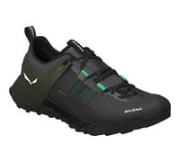 Salewa - Scarpe da avvicinamento in GORE-TEX - Wildfire Nxt GTX M Onyx/Irish Green per Uomo - Taglia 10,5 UK - Grigio Grigio 10,5 UK