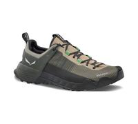Salewa Scarpe da avvicinamento Wildfire NXT M – Uomo 11 UK Marrone/Verde/Nero, Vibram, PFC-Free