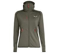 Salewa - Women's Agner Hybrid Polarlite Fullzip Hoody - Giacca in pile 42 grigio