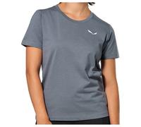 Salewa - T-shirt urbana traspirante in cotone - Eagle Loose T-Shirt W Java Blue per Donne in Cotone - Taglia M