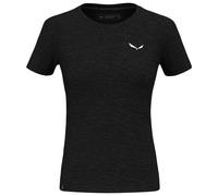 Salewa - Women's Eagle Minilogo Alpine Merino T-Shirt - Maglia merino 38 nero