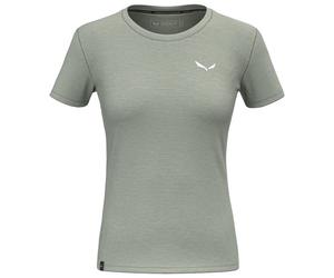 Salewa - Women's Eagle Minilogo AM T-Shirt - Maglia merino 42 grigio