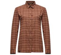 Salewa - Women's Fanes Flannel 5PL L/S Shirt - Camicia 40 marrone