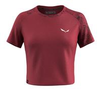 Salewa - Women's Lavaredo Hemp Crop T-Shirt - Maglia funzionale 34 rosso