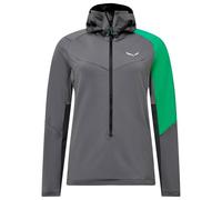 Salewa - Women's NXT Hybrid 1/2 Zip Tee - Maglia con zip e cappuccio 38 grigio