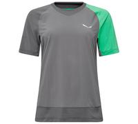 Salewa NXT Hybrid W - T-shirt - donna I48 D42 Grey/Green woman Durastretch,Polygiene,Salewa Committed,Dry'ton,Bluesign,Recycled Polyamide