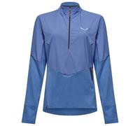 Salewa - Women's Pedroc Dry Wind HZ Tee - Maglia a manica lunga 36 blu