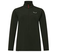 Salewa - Women's Puez Cammino PL Half Zip Jacket - Pullover in pile 38 nero/olivia