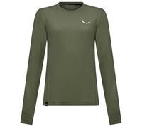 Salewa Puez Dry Long Sleeve T-shirt Verde XL Donna