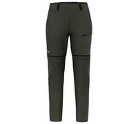 Salewa - Women's Puez Hemp DST 2/1 Pant - Pantaloni zip off 36 olivia