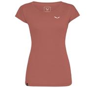 Salewa - Women's Puez Melange Dry S/S Tee - T-shirt 42 marrone