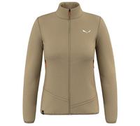 Salewa Puez Rocca Pl W - felpa in pile - donna I40 D34 Light Brown woman Polarlite,Wool,Recycled Polyester,Salewa Committed