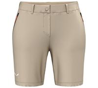 Pantaloni corti Salewa Talvena Durastretch beige chiaro donna - 36