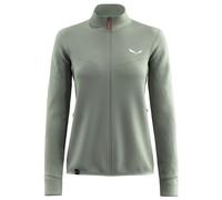 Salewa - Women's Puez Waffle Hybrid PL Jacket - Giacca in pile 36 olivia/grigio