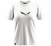 Salewa - Women's Solid Dri-Release S/S Tee - T-shirt 44 bianco/grigio