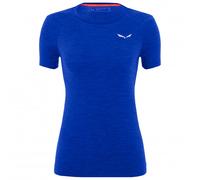 Salewa - Women's Zebru Fresh AMR T-Shirt - Intimo lana merinos 38 blu