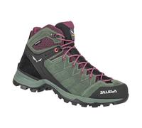 SALEWA Ws Alp Mate Mid Ptx, Scarponi da trekking e da escursionismo Donna, Nero (Duck Green/Rhododendon), 38.5 EU