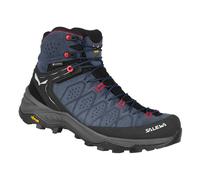 Salewa Ws Alp Trainer 2 Mid GTX - scarponi trekking - donna 8 UK Blue/Black/Red woman Gore-Tex Extended Comfort,Vibram,Pelle