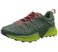 Salewa WS Dropline, Scarpe da Trail Running Donna, Verde (Feld Green/Fluo Coral), 37 EU