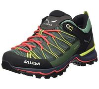 Salewa MTN TRAINER LITE GTX - Scarpe escursionismo Donna feld green/fluo coral