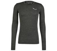 Salewa - Zebru Fresh AMR L/S Tee - Intimo lana merinos M grigio