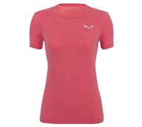 Salewa Zebru Fresh AMR - maglietta tecnica - donna I46 D40 Pink woman Lana Merino,Lycra,Tencel/Lyocell