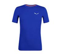 Salewa Zebru Fresh AMR - maglietta tecnica - uomo 48 Blue man Lana Merino,Lycra,Tencel/Lyocell