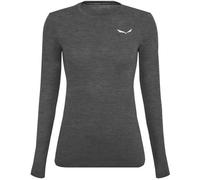 Salewa Zebru Fresh Amr W L/S - maglia a maniche lunghe - donna I46 D40 Black woman Tencel/Lyocell,Salewa Committed,Lana Merino