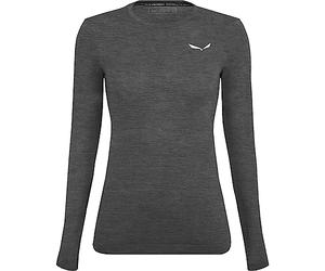 Salewa Zebru Fresh Amr W L/S Tee. Maglietta, Black-out, 42 Donna