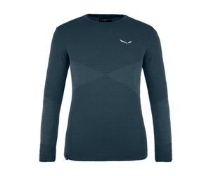 Salewa Zebru Jr - maglia manica lunga - bambino Blue/White 164