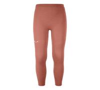 Salewa - Kid's Zebru Medium Warm AMR Tight - Intimo lana merinos 116 rosso